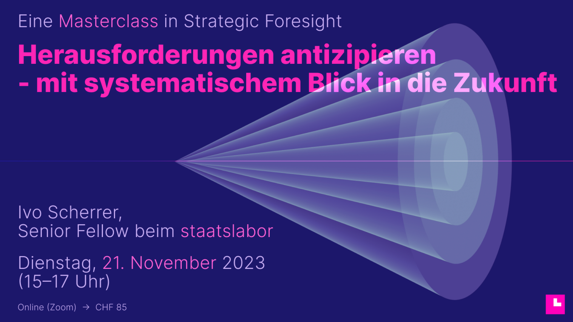 flyer masterclass strategic foresight